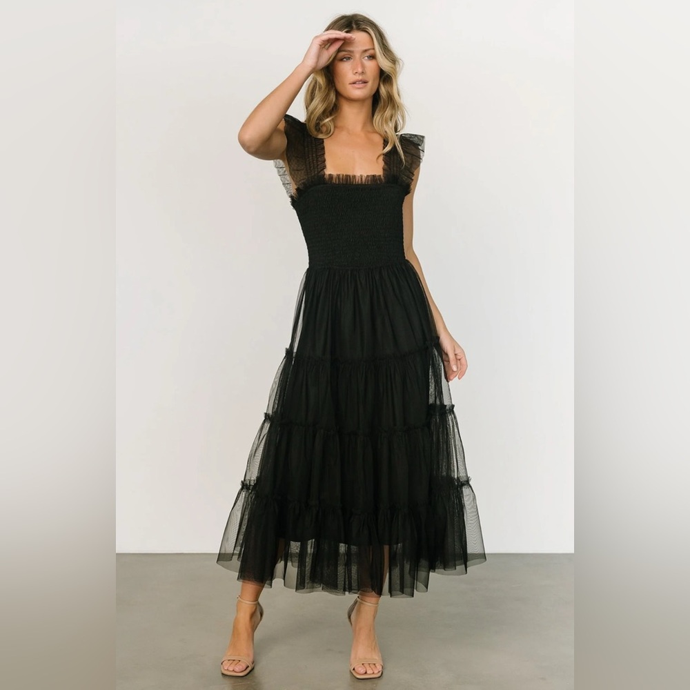 Baltic Born Smocked Tulle Dress